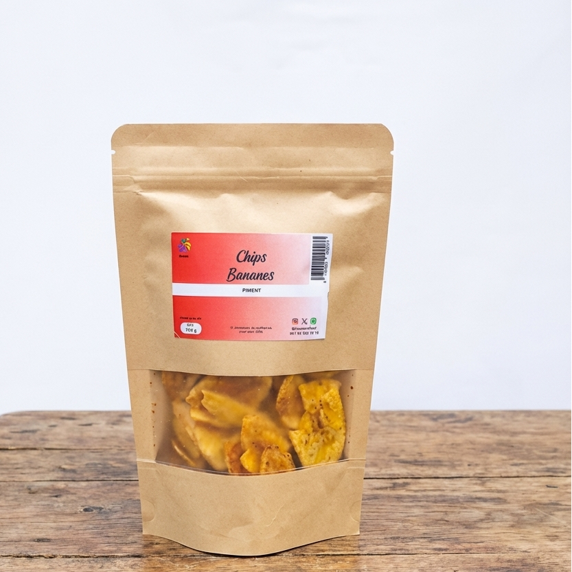 Plantain Chips - piment (120g)