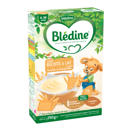 Blédine® Saveur biscuitée & Lait