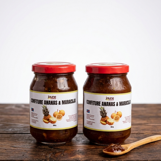 Confiture d’ananas et maracuja