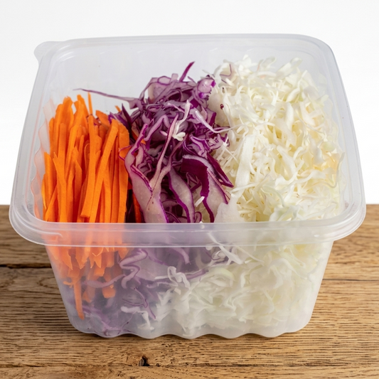 Chou rond râpé + Chou rouge + Carotte