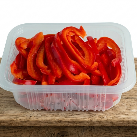 Poivron rouge tranché - 200g