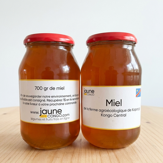 Miel - JauneCongo 700gr