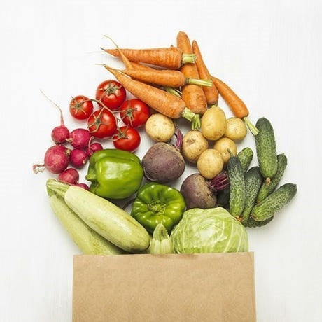 Panier hebdomadaire de fruits et légumes grand